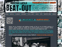 Tablet Screenshot of beat-out.cz